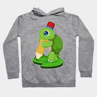 Turtle Pupil Pencil School Hoodie